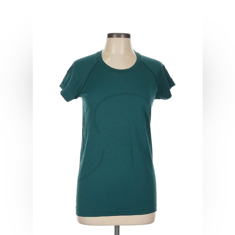 Lululemon Athletica Storm Teal Swiftly Tech Short Sleeve Tee 10